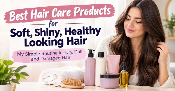 Best Hair Care Products for Soft, Shiny, Healthy Looking Hair My Simple Routine for Dry, Dull and Damaged Hair