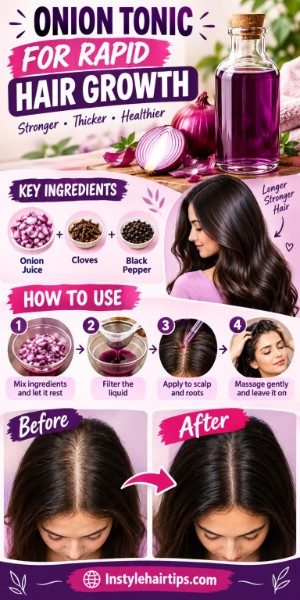 Onion Tonic for Hair Growth: How to Make It, How to Use It, and What to Expect
